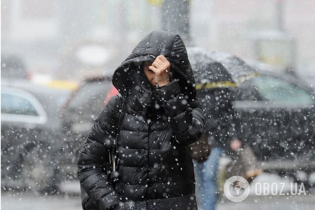 Дождь с мокрым снегом и до +8°С: прогноз погоды по Киевской области на 19 ноября