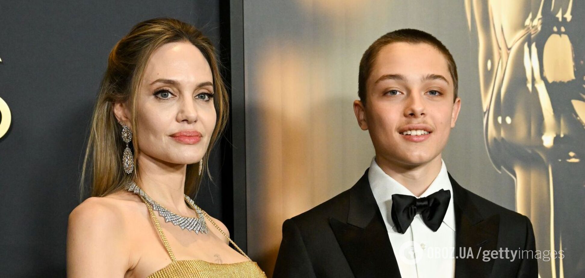 Схожий на Бреда Пітта в молодості: Анджеліна Джолі вперше за довгий час вийшла в світ з рідним сином Ноксом. Фото