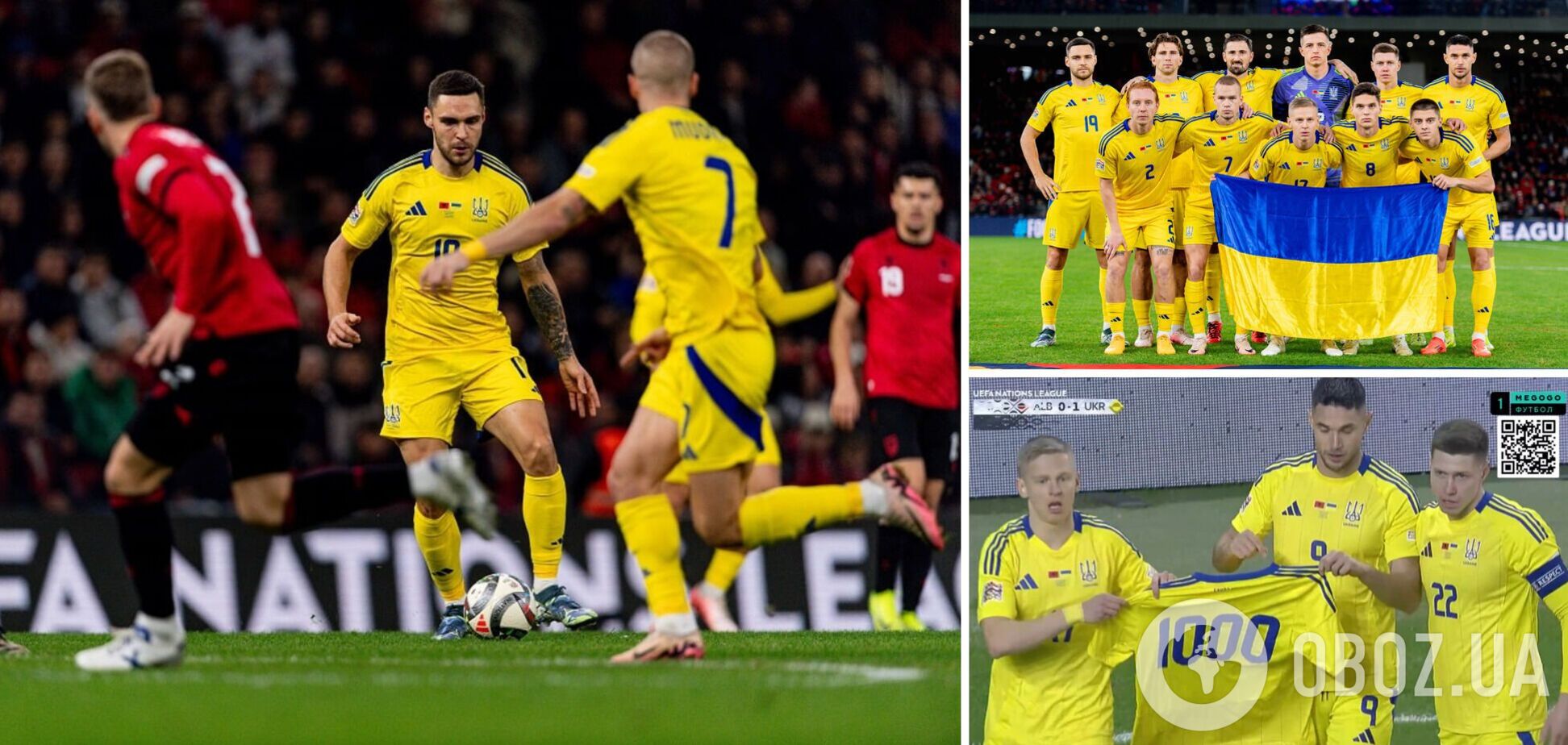 Украина забила 2 гола за 10 минут и вышла в плей-офф Лиги наций. Видео