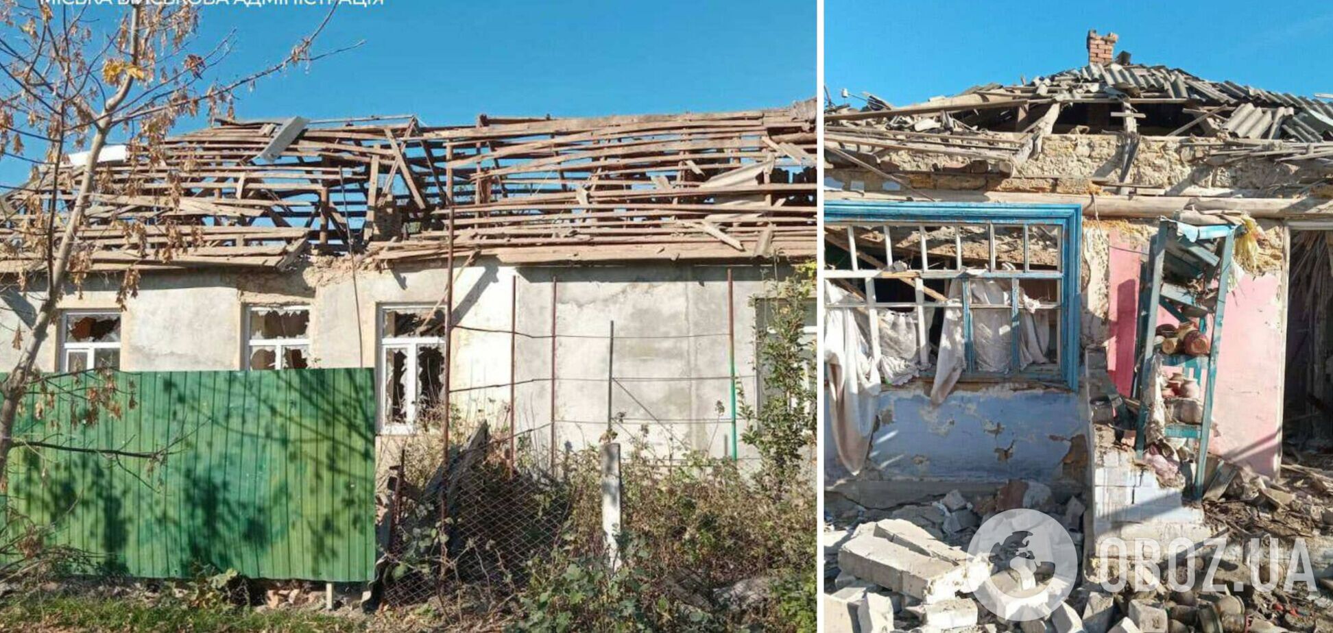 Россияне атаковали Херсонщину: один человек погиб, еще четверо получили ранения. Фото и видео