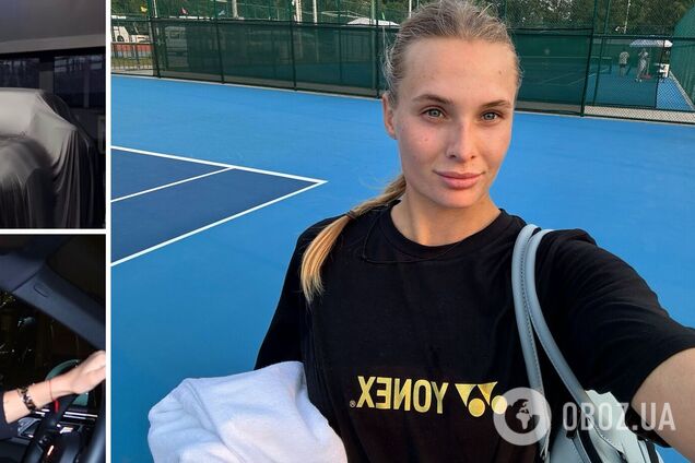 Третья ракетка Украины похвасталась подарком в Одессе за $100 000. Фото и видео