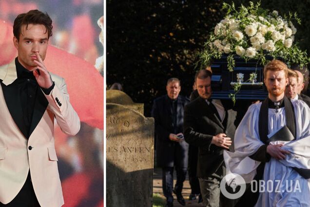 Гроб приехал в карете, на кладбище караулили папарацци: в Англии похоронили Лиама Пейна, который выпал с третьего этажа. Фото