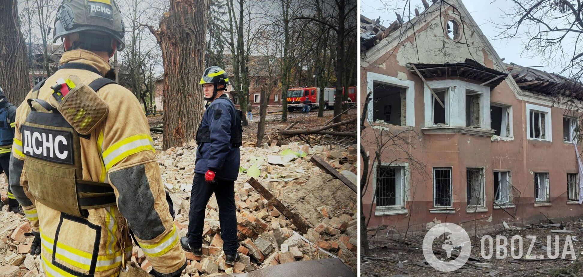 Оккупанты атаковали Кривой Рог: есть попадание в административное здание, 26 человек ранены. Фото