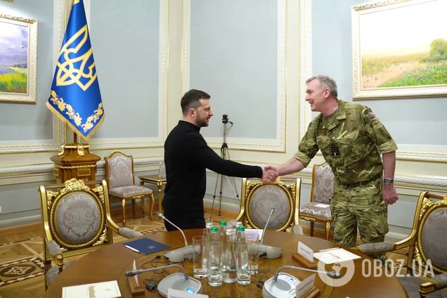Зеленский встретился с главой штаба обороны Британии: говорили о нуждах ВСУ, помощи и поддержке