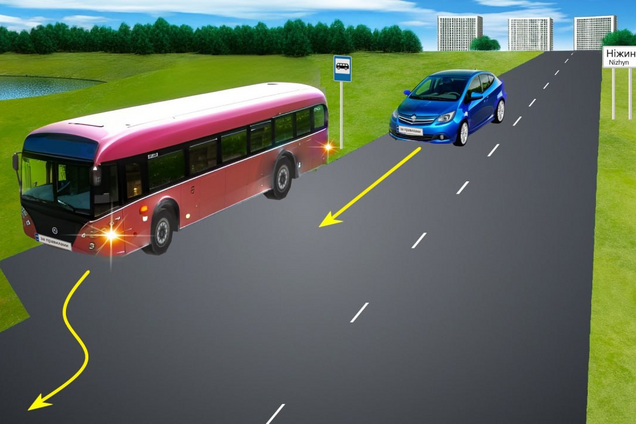 Кто должен дать дорогу? Хитрая задача на знание ПДД