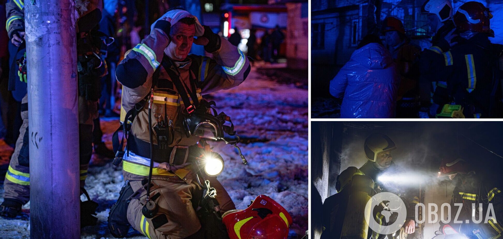 В Киеве произошел пожар в многоэтажке: есть погибший и пострадавшие. Подробности, фото и видео