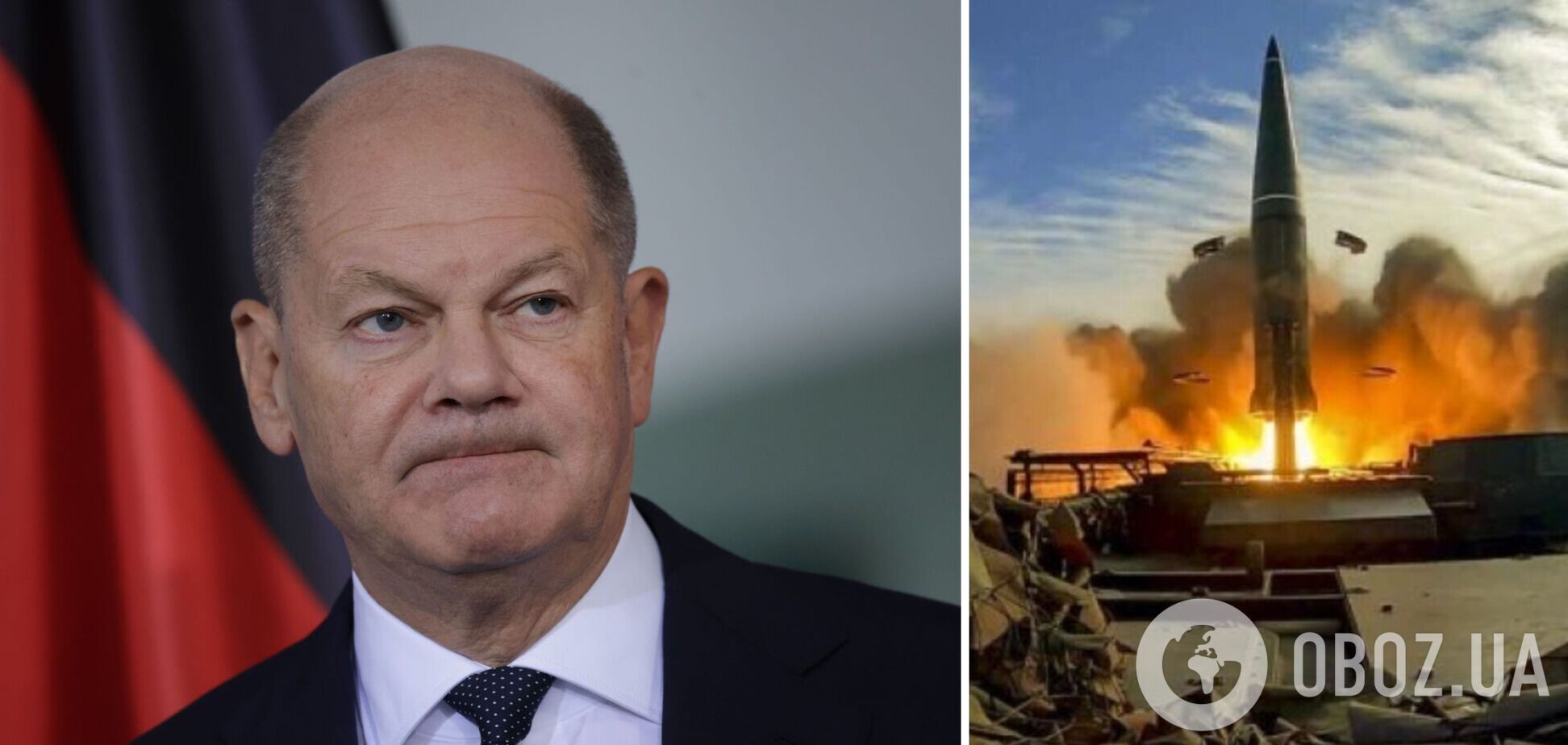 'Жахлива ескалація': Шольц відреагував на удар Росії 'Орєшніком' по Дніпру