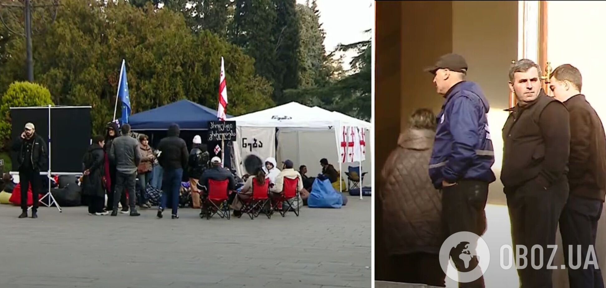 В Тбилиси во время протестов на студентов напали 'титушки': троих пострадавших забрала скорая