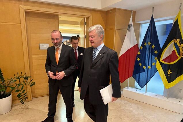 Порошенко обговорив із президентом ЄНП Вебером перспективи надання Україні ракет Taurus