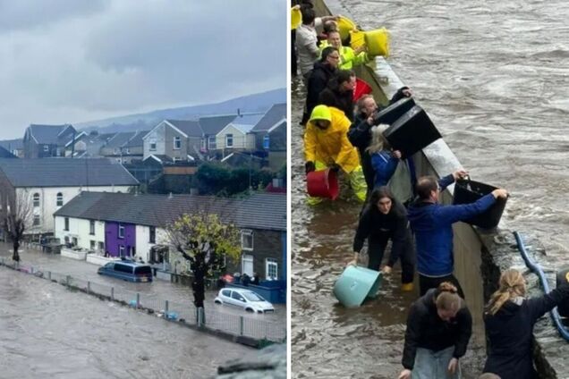 Британію накрив потужний шторм 'Берт': у людей зникло світло, є жертви. Фото і відео