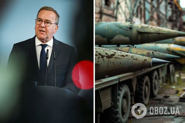 Росія за три місяці виробляє стільки зброї, скільки Євросоюз за весь рік, – міністр оборони Німеччини