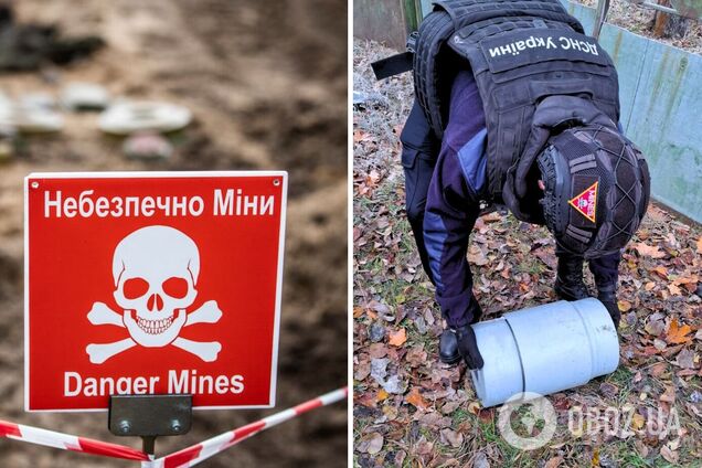 На Київщині бойову частину 'Шахеда' знайшли на території приватного домогосподарства. Фото