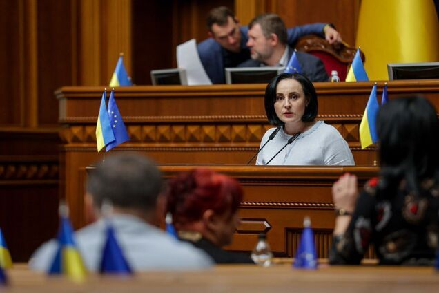 Оксана Жолнович в Раді