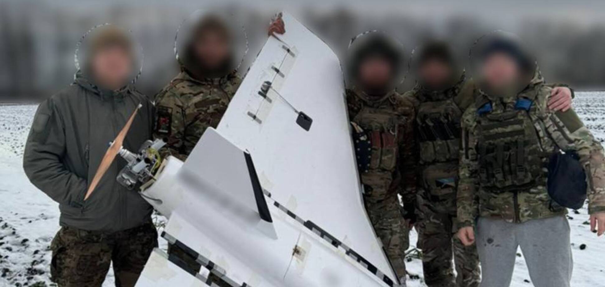 Минус 'Шахед' и две 'Герберы': над Сумщиной пограничники из стрелкового оружия уничтожили три вражеских дрона. Фото