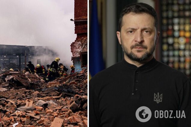 Зеленский: в Сумах есть погибшие после удара по СТО, РФ далека от идеи о настоящем мире