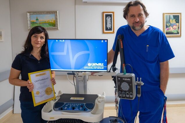 'Охматдит' отримав новітній міограф від Фонду Ріната Ахметова