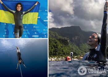 Впервые в истории человечества! Украинская красавица установила фантастический мировой рекорд во фридайвинге. Видео