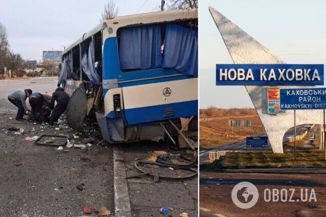 В окупованій Новій Каховці росіяни вчинили теракт із метою дискредитації ЗСУ: загинули п'ятеро людей. Фото