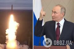 'Сегодня в течение дня все возможно': диктатор Путин шантажирует ударом ракетой 'Орешник' по Киеву. Видео