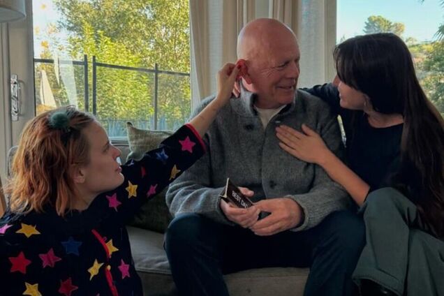 Семья Брюса Уиллиса показала редкие фото с 'крепким орешком', у которого деменция