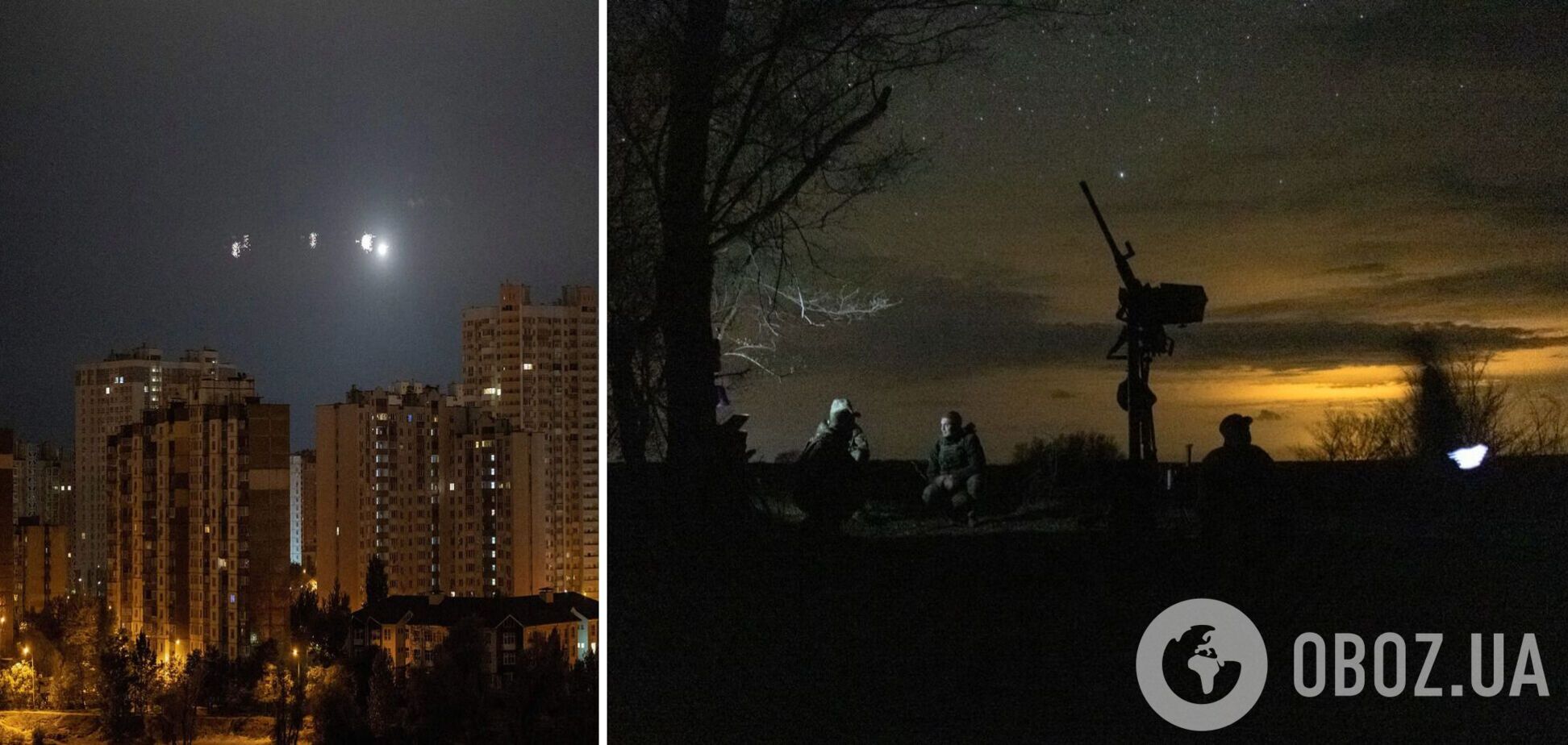 Сили ППО знищили близько двох десятків ворожих БпЛА, які потенційно загрожували Києву