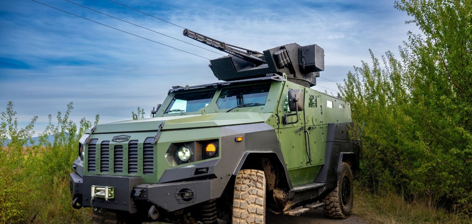 У мережі показали перші випробування українського бойового модуля 'Січ' на новій машині 'Варта 2': відео