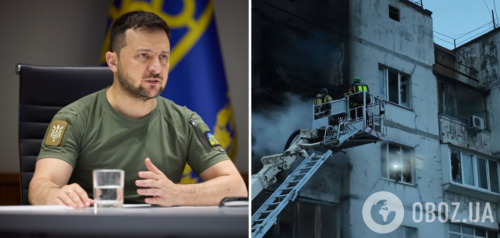 Зеленский рассказал о последствиях российских обстрелов в Украине за неделю