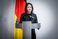 Анналена Бербок в Киеве