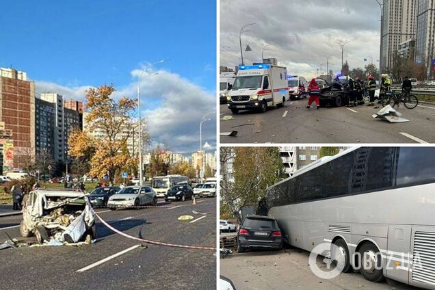 Водію автобуса, який влаштував смертельну ДТП з військовими в Києві, повідомили про підозру. Фото