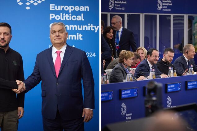 'Нам потрібна достатня кількість зброї': Зеленський прибув з візитом до Угорщини та виступив на саміті Європейської політичної спільноти