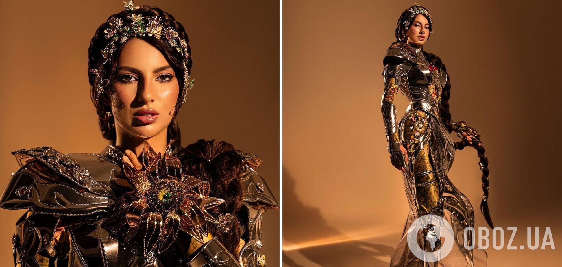 'Если бы Украина была женщиной, она выглядела бы так': Алина Пономаренко показала национальный костюм для 'Мисс Вселенная 2024'. Фото