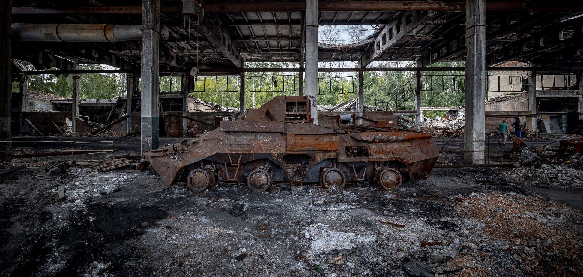 Уничтоженная российская БМП