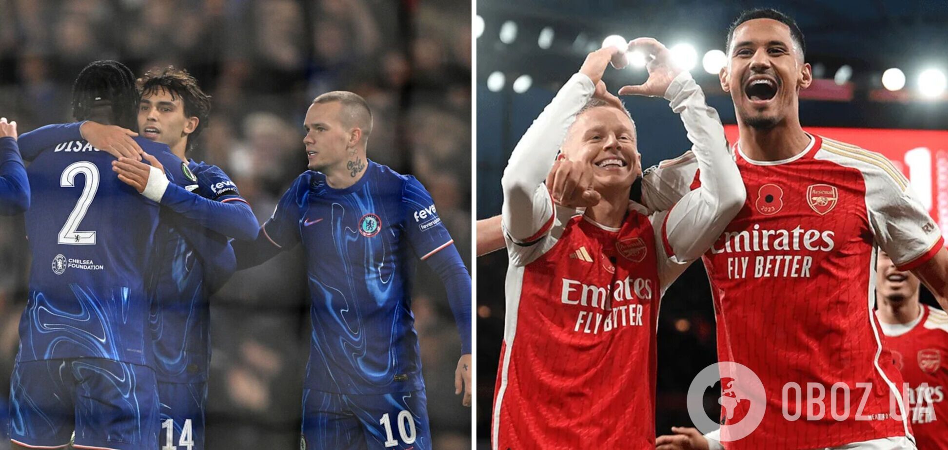 Мудрик vs Зинченко: 'Челси' – 'Арсенал': где смотреть матч чемпионата Англии