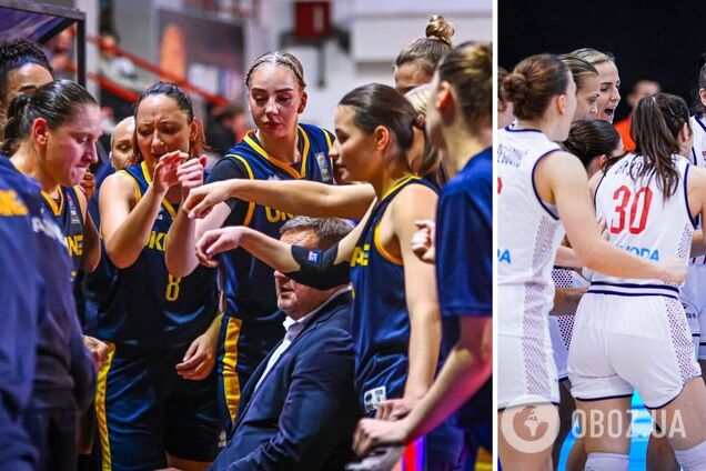 Украина – Сербия: результат матча отбора женского Евробаскета-2025
