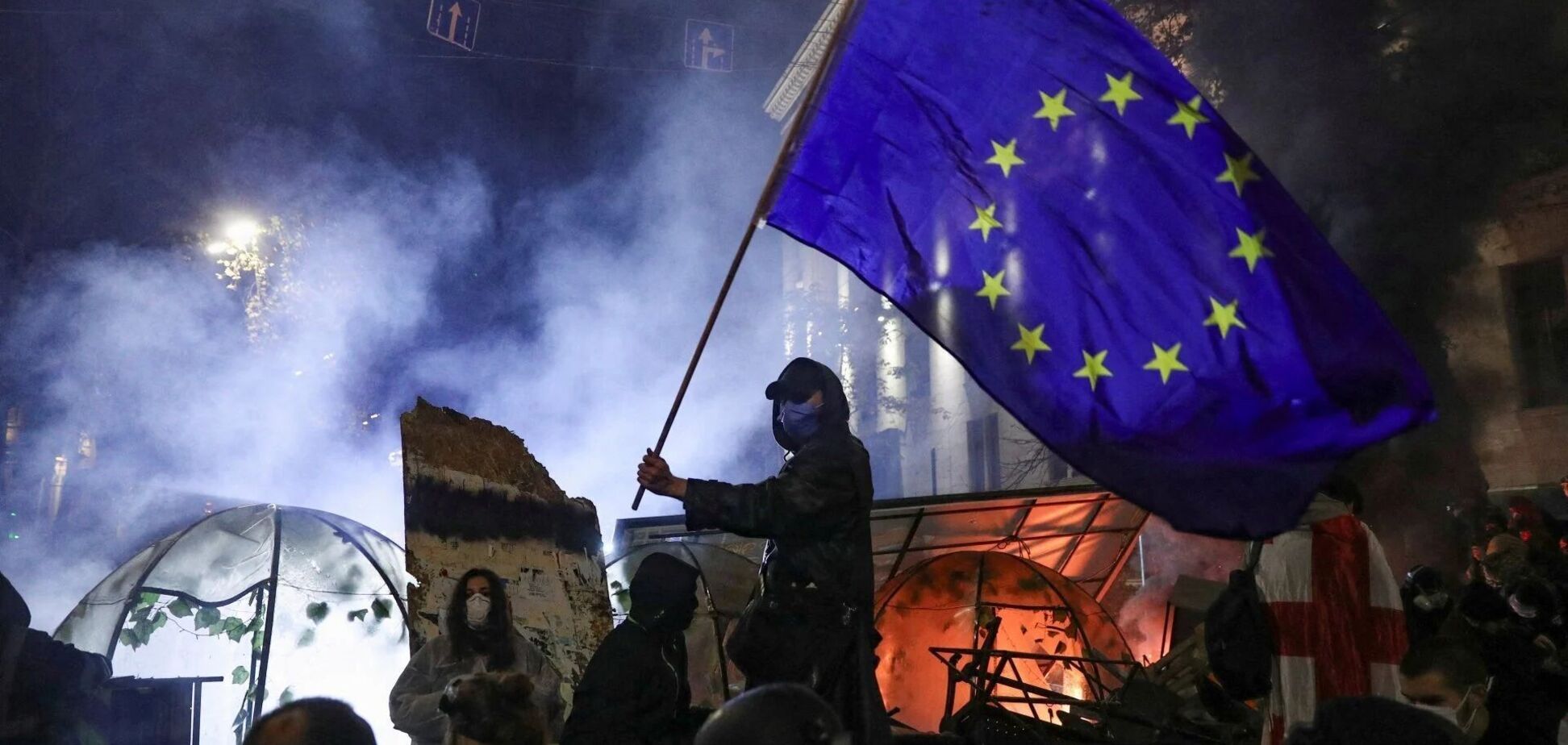 Протесты в Тбилиси