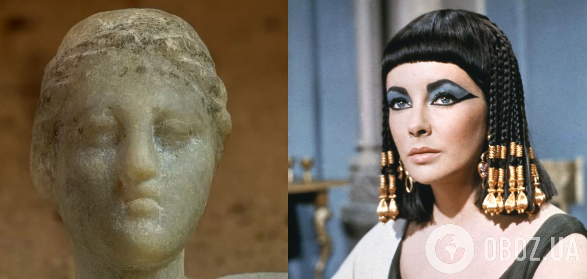 Женщина с маленьким носом и надутыми губами. В Египте нашли статую, вероятно, царицы Клеопатры