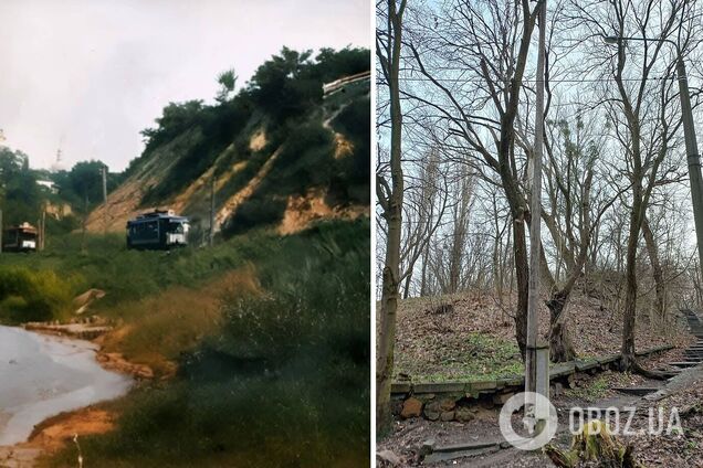 На трамваї, щоб помилуватись красою: унікальні фото Реп’яхового яру початку ХХ століття, відомого як 'Київська Швейцарія'