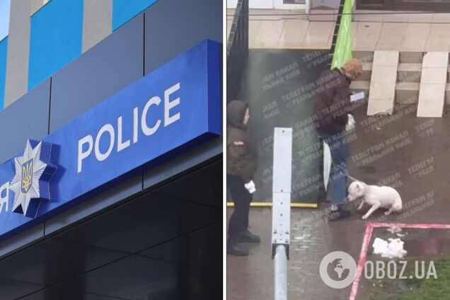 У Києві чоловік бив собаку по голові та наступив на неї ногою: справою зайнялась поліція. Відео