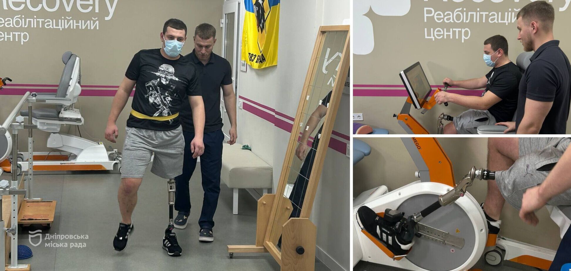 'Очень благодарен специалистам, хочу вернуться в армию': боец рассказал о лечении в реабилитационном центре Днепра