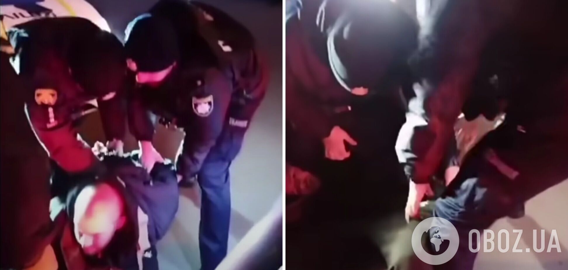 На Дніпропетровщині наряд поліції застосував силу проти інваліда війни: розпочато службову перевірку. Відео