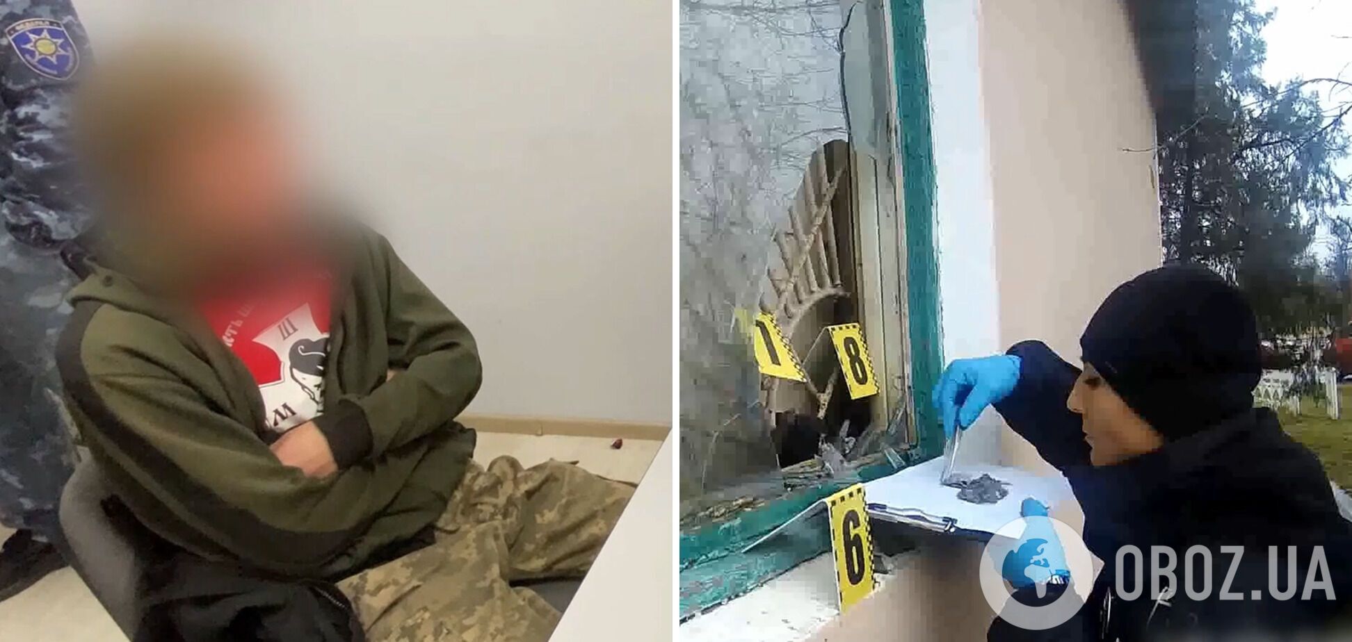 Действовал 'по заказу': в Одесской области задержали 20-летнего парня, который поджег сельский совет. Фото