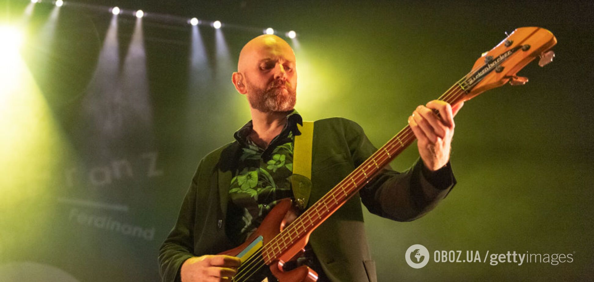 Гитарист группы Franz Ferdinand поддержал Украину во время эфира BBC. Видео