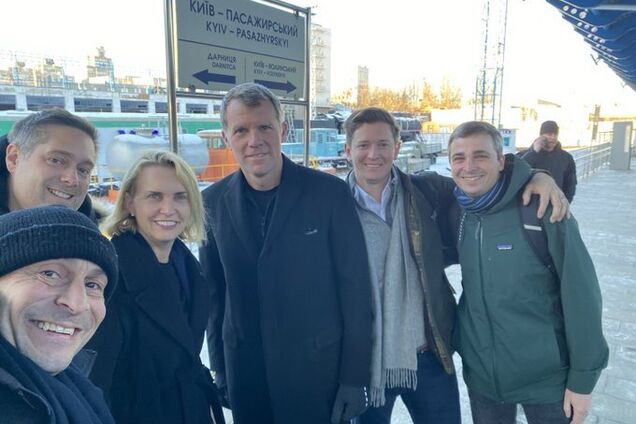 В Киев во время российской атаки прибыла делегация из США: появились детали визита. Фото