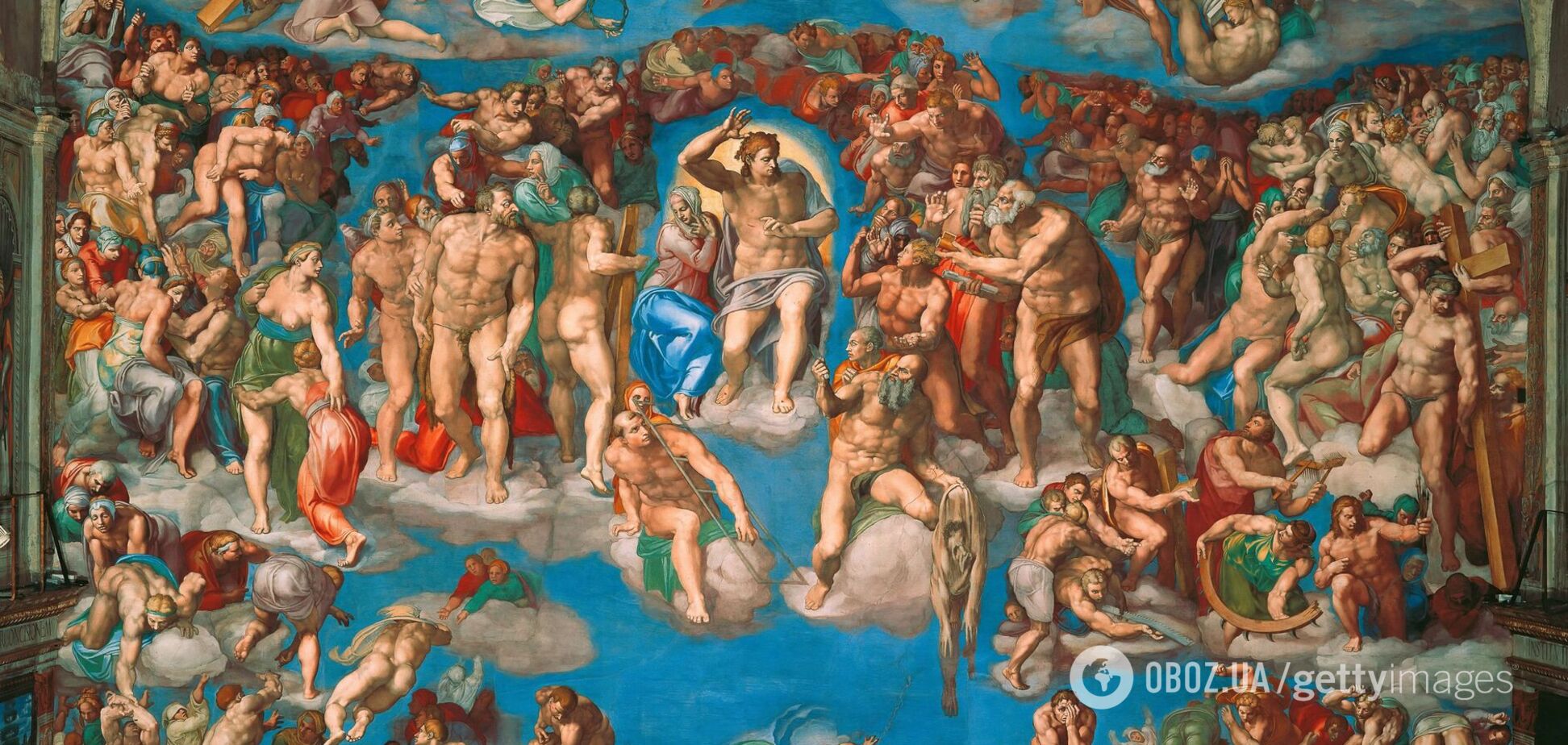 На шедевре Микеланджело 'Страшный суд' через 500 лет заметили Марию Магдалину: ученые ошеломлены