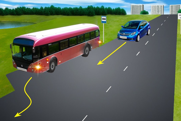 Хто має дати дорогу: завдання на знання ПДР