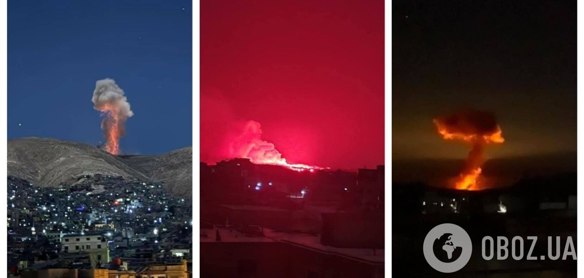 Ізраїль завдав нових ударів по тунелях, складах зі зброєю та аеропортах у Сирії: всі деталі