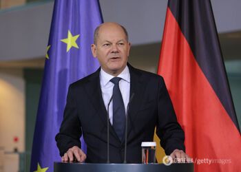 Шольц на Мюнхенській конференції: Європа прагне справедливого миру для України, перемовин без Києва не буде