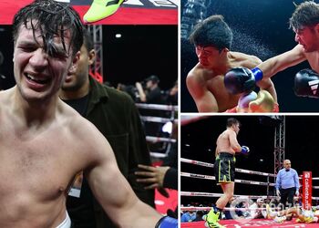 Апсет року! Непереможний боксер піднявся з нокдауну та виграв бій сенсаційним нокаутом. Відео