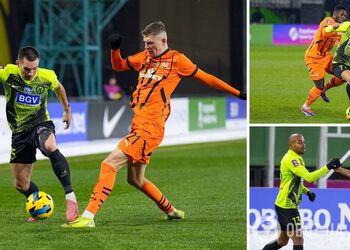 'Шахтер' на последних минутах потерпел сенсационное поражение и отпустил 'Динамо' в таблице УПЛ. Видео