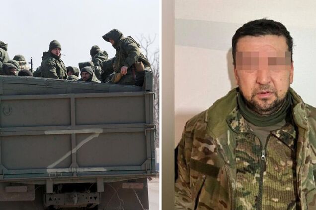 Подписал контракт, чтобы избежать судимости: нацгвардейцы взяли в плен гражданина Узбекистана, воевавшего за Россию. Фото